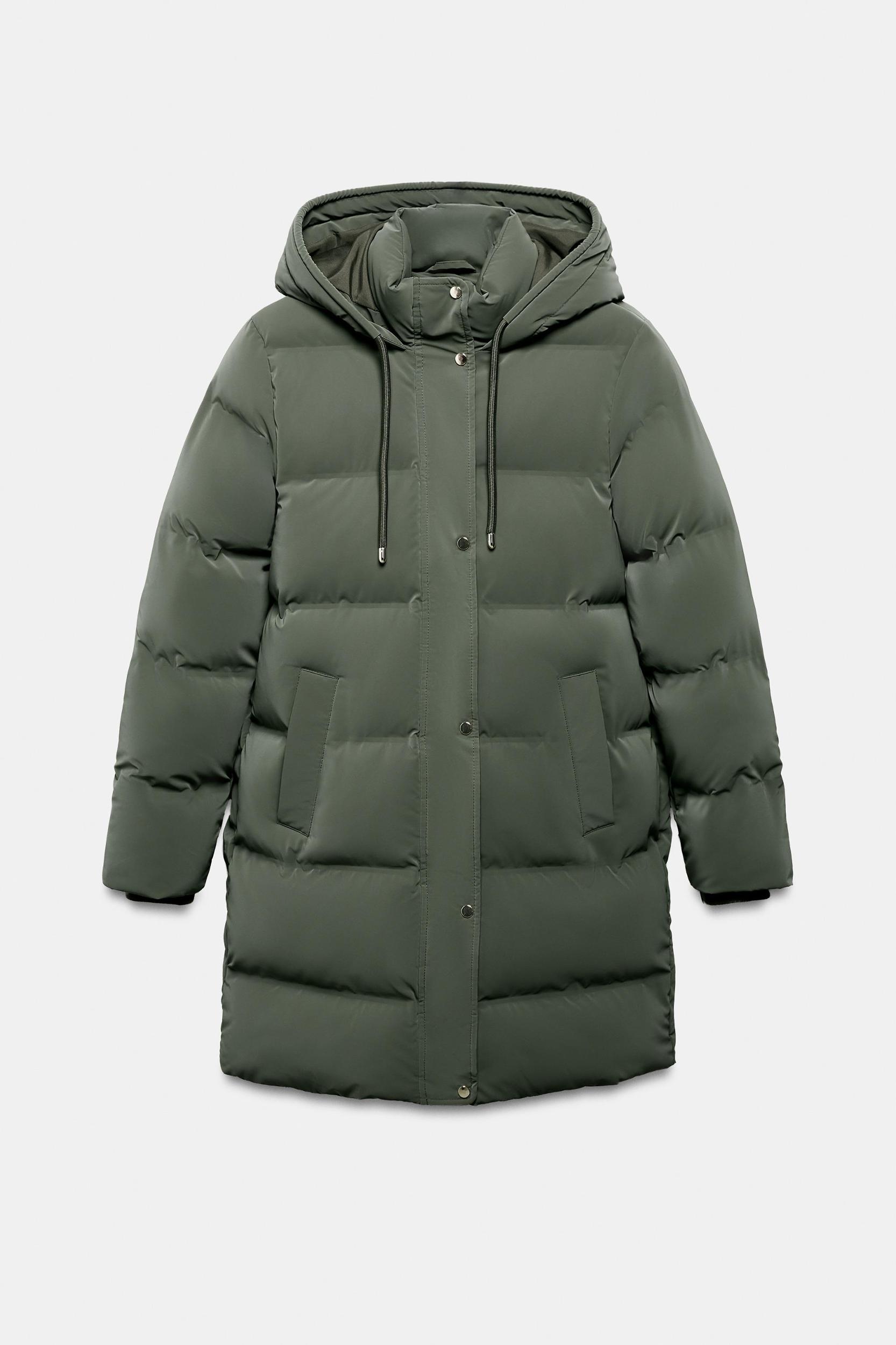 WINDPROOF RUBBERIZED SEMI-LONG ANORAK Product Image