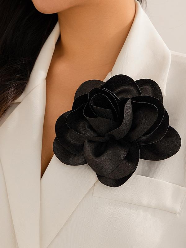 Three-Dimensional Flower Brooch Accessories Product Image