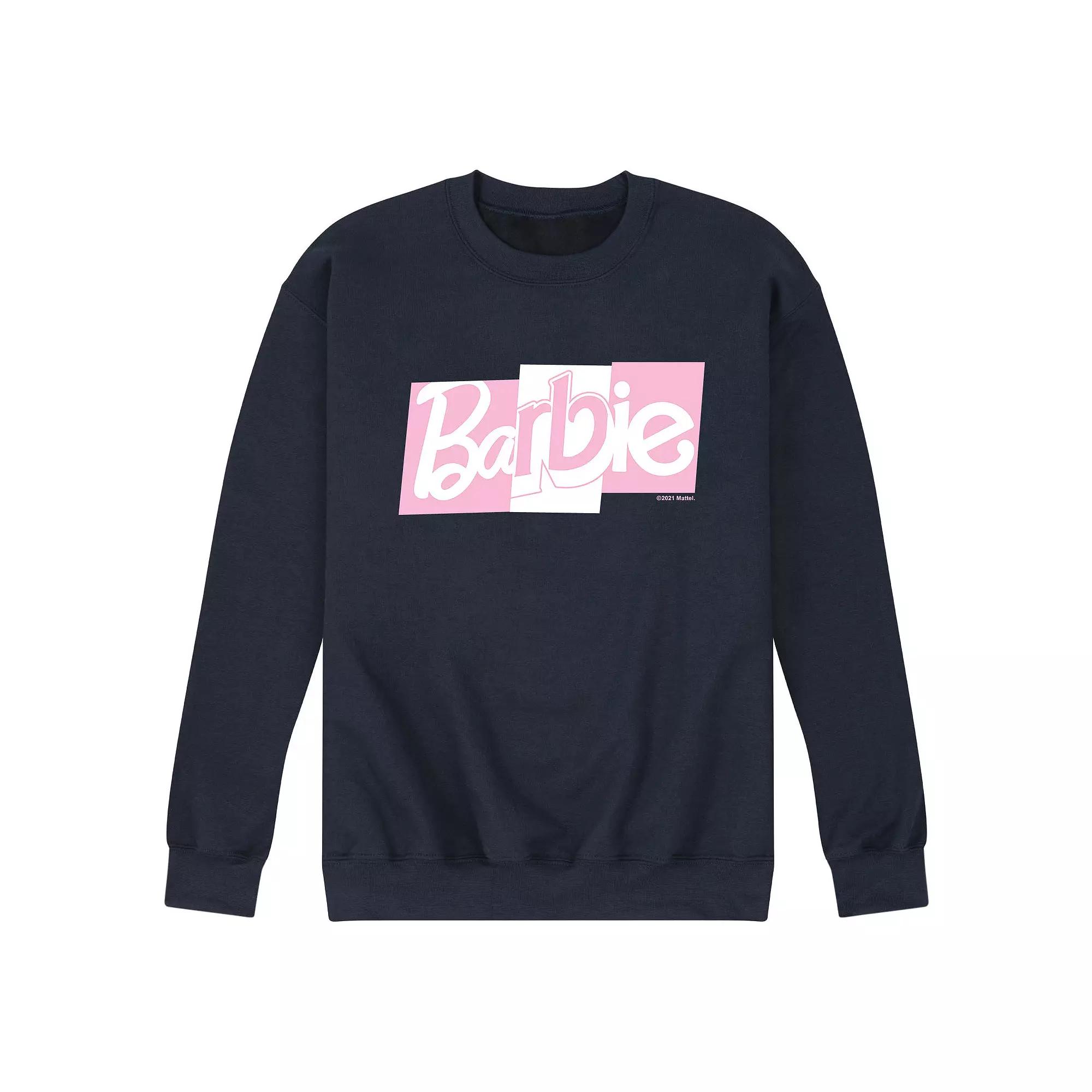Men's Barbie Logo Fleece Sweatshirt,  Product Image