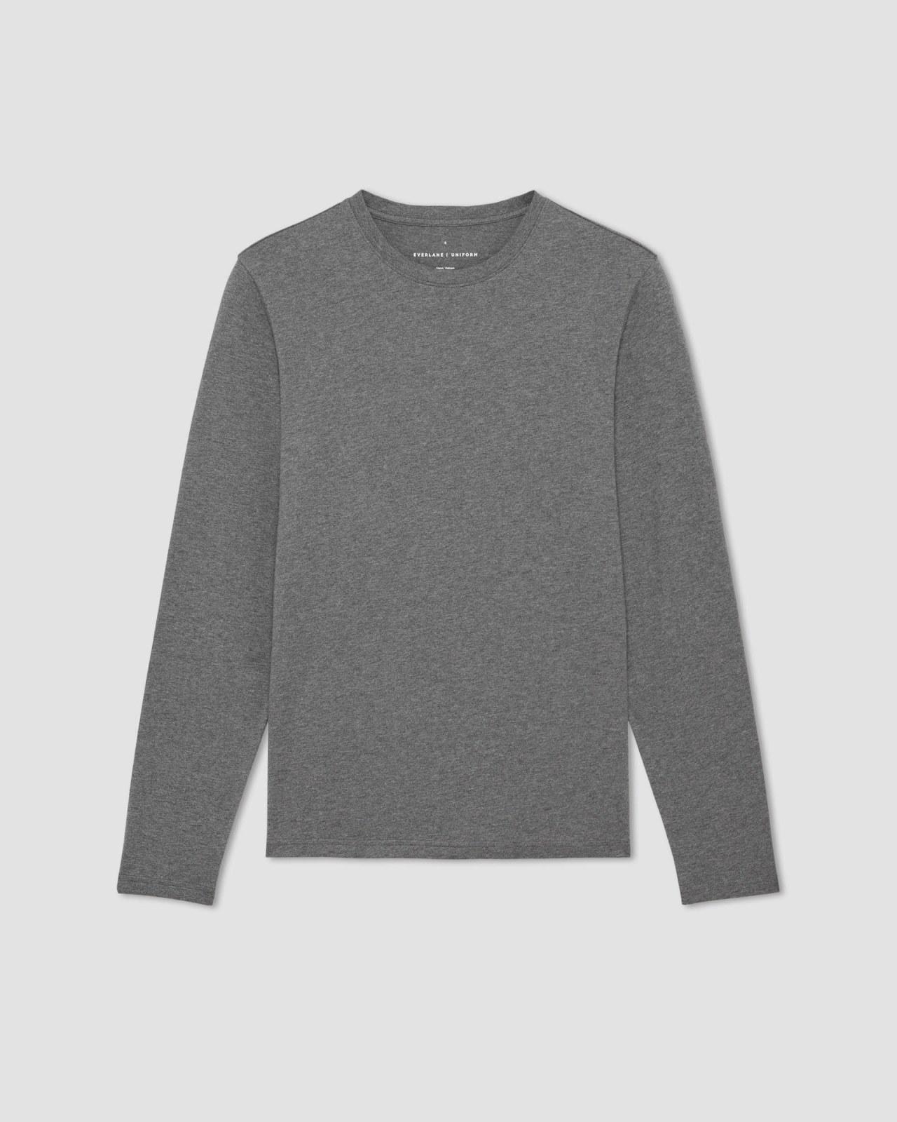 Mens Essential Organic Long-Sleeve T-Shirt by Everlane Product Image