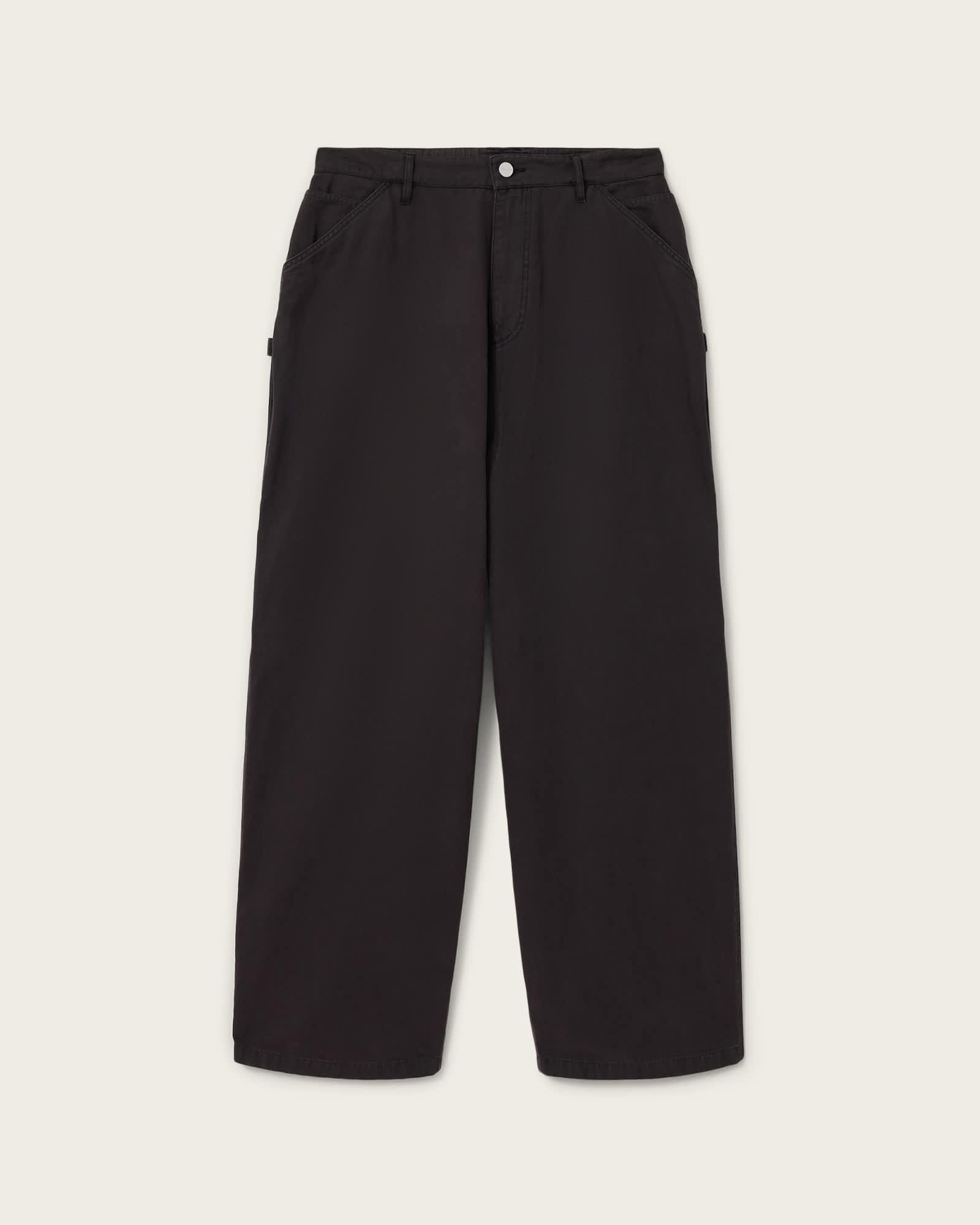 Jackson Wide Leg Pants TANNER BLACK | ALLSAINTS US Product Image
