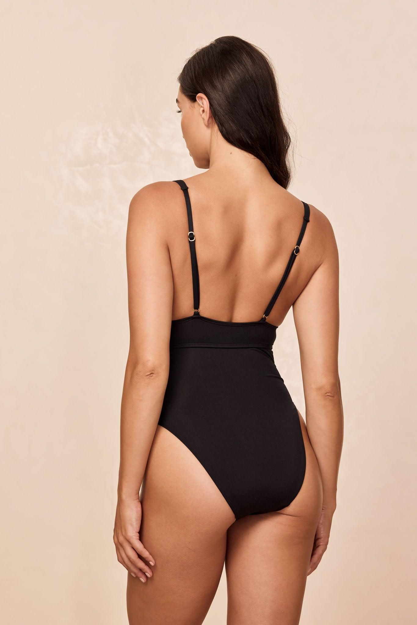 Portofino One Piece - Black Product Image
