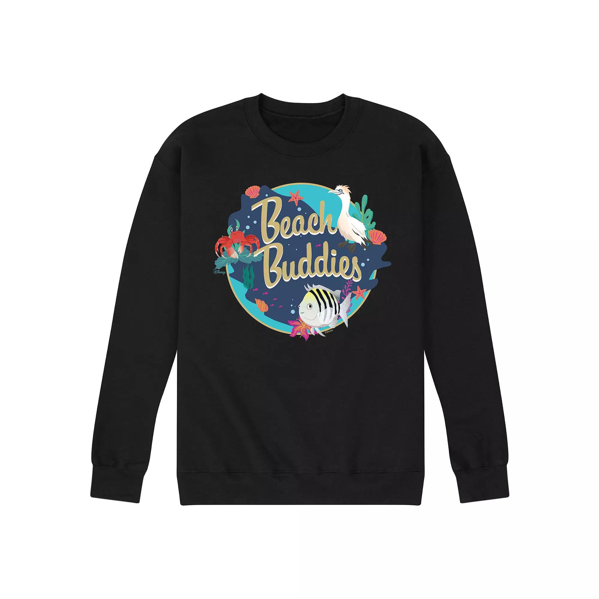 Disney's The Little Mermaid Men's Beach Buddies Graphic Tee,  Product Image