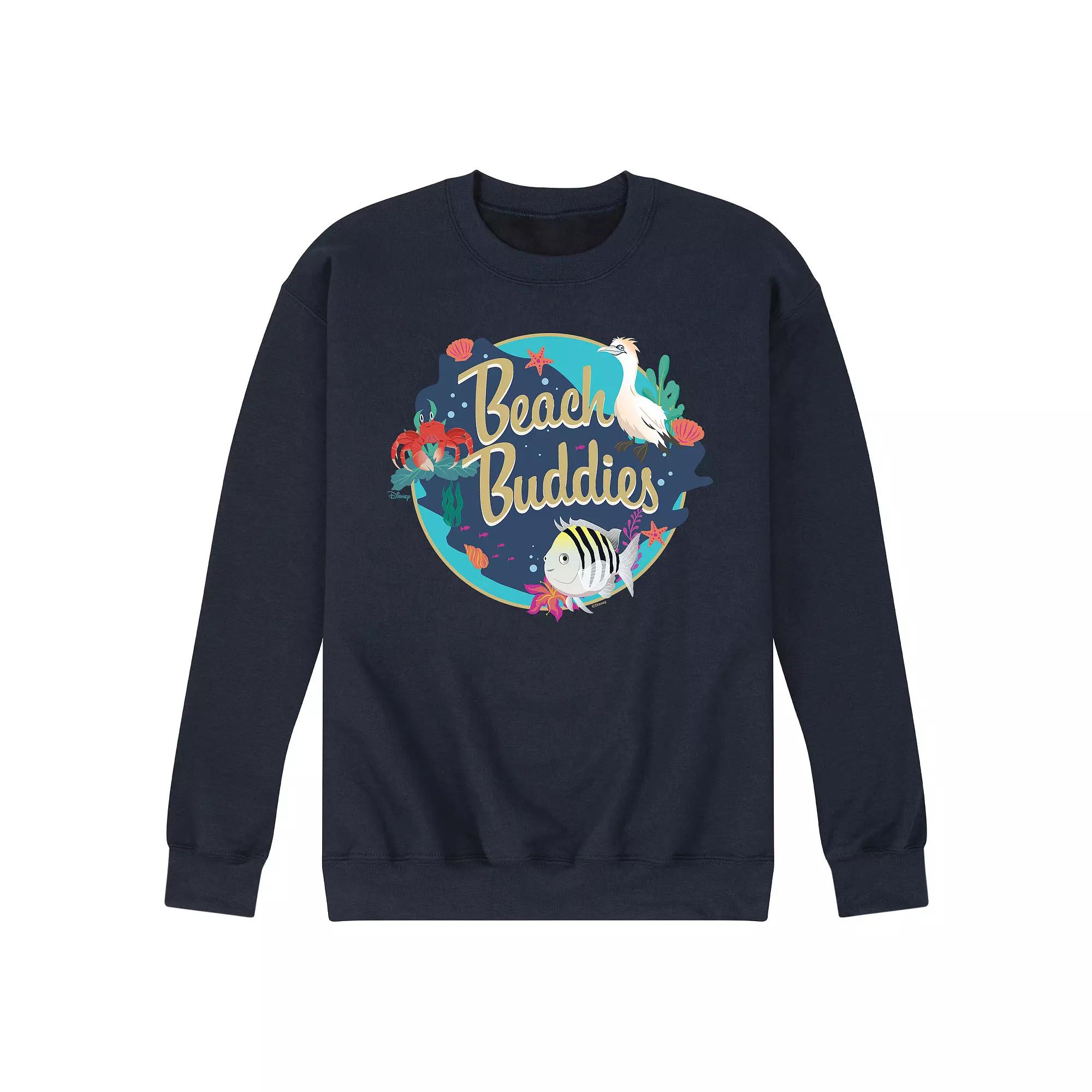 Disney's The Little Mermaid Men's Beach Buddies Graphic Tee,  Product Image