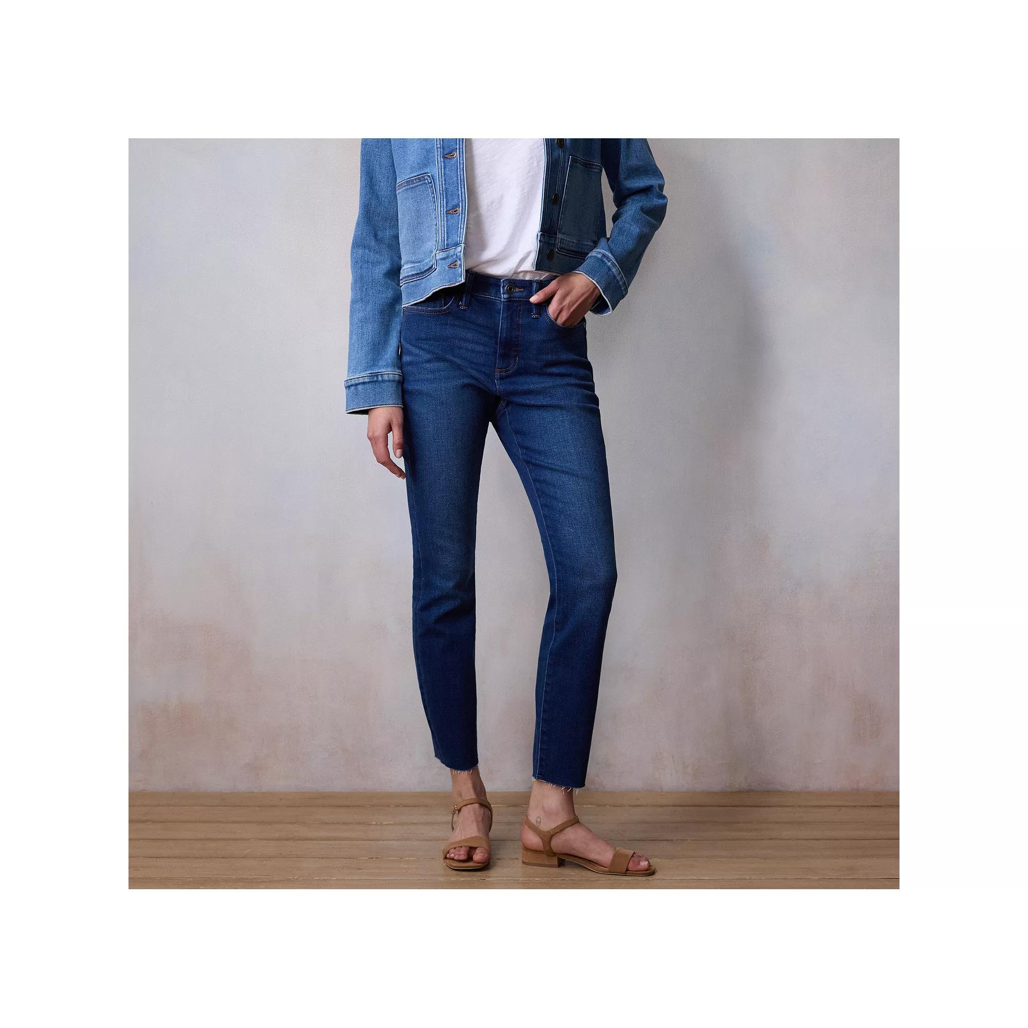 Women's LC Lauren Conrad High Rise 5 Pocket Skinny Jeans, Size: 0, Allison Wa Product Image