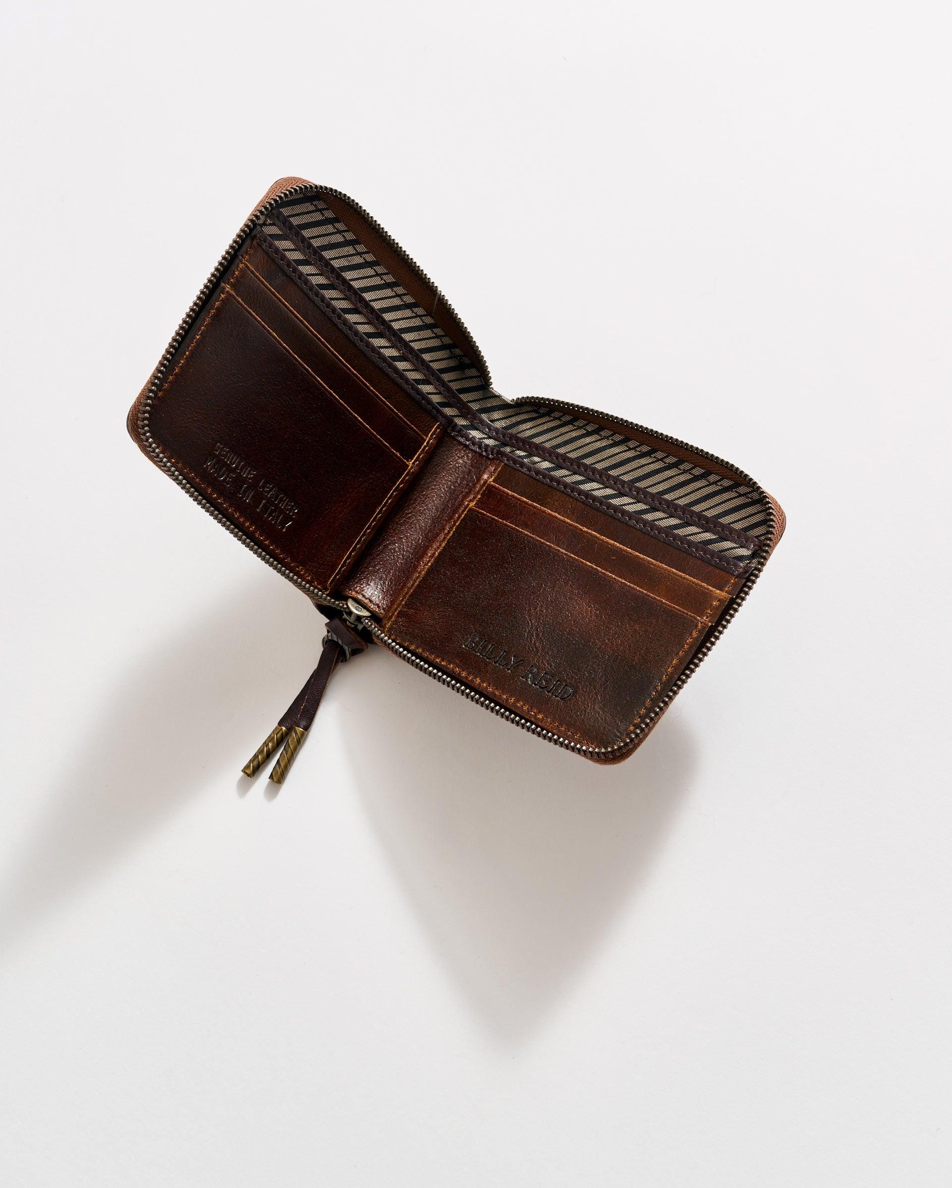 Leather Zip Wallet -  Product Image