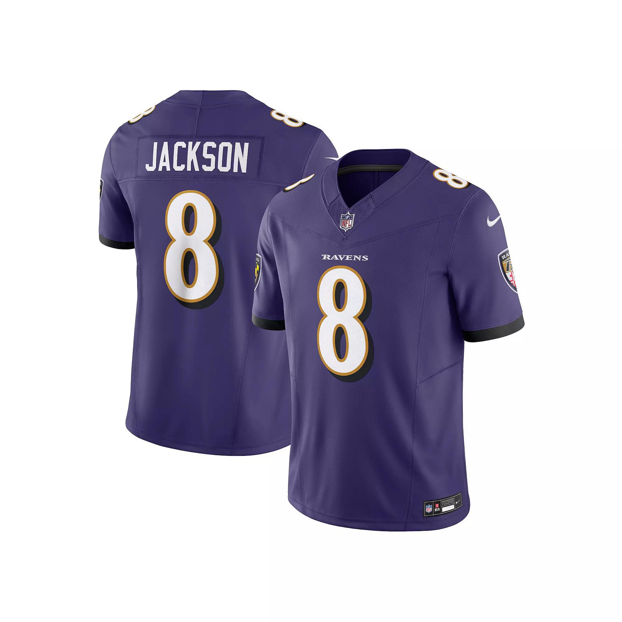 Lamar Jackson Baltimore Ravens Nike Men's Dri-FIT NFL Limited Football Jersey Product Image