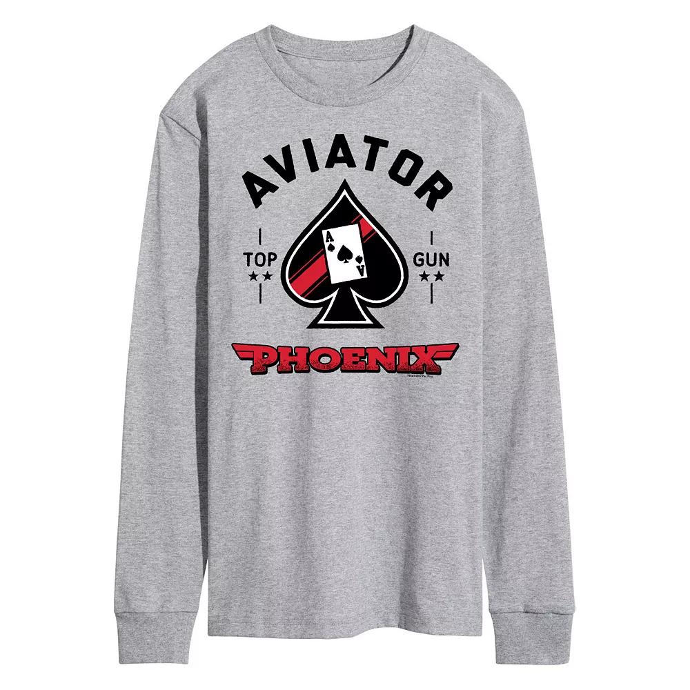 Men's Top Gun Maverick Aviator Phoenix Long Sleeve Tee,  Product Image
