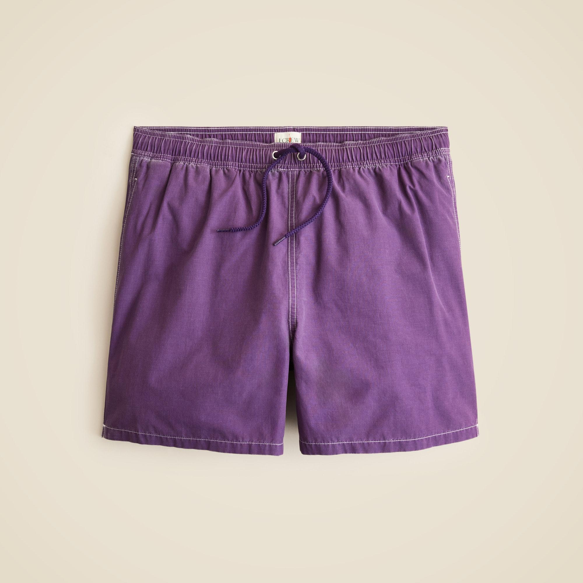 5" pigment-dyed swim trunk Product Image