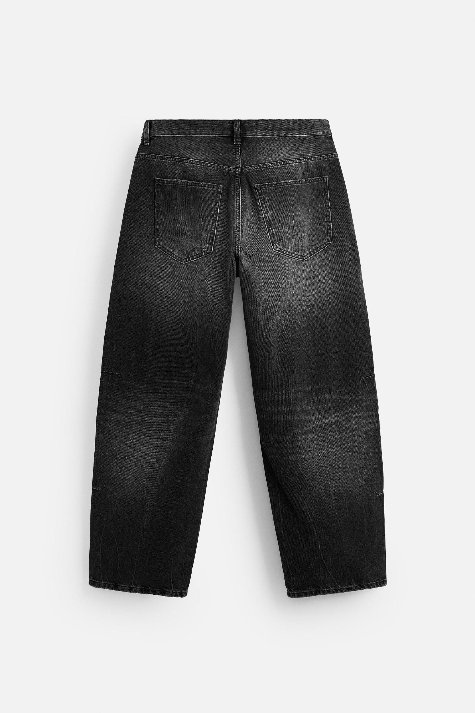 BAGGY FIT JEANS WITH SEAMS Product Image
