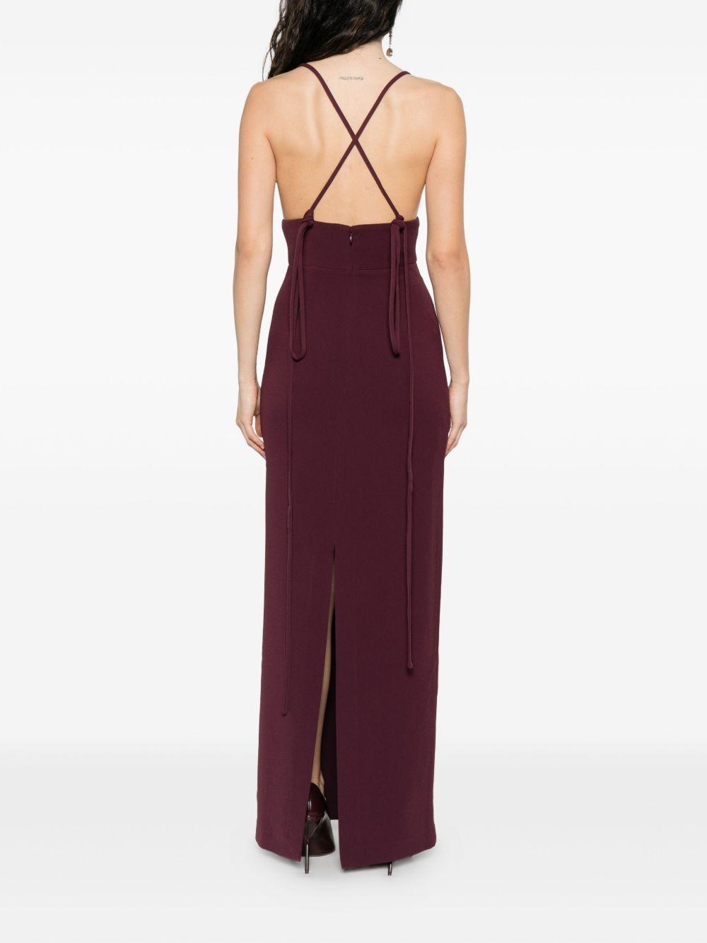 cross-back maxi dress Product Image