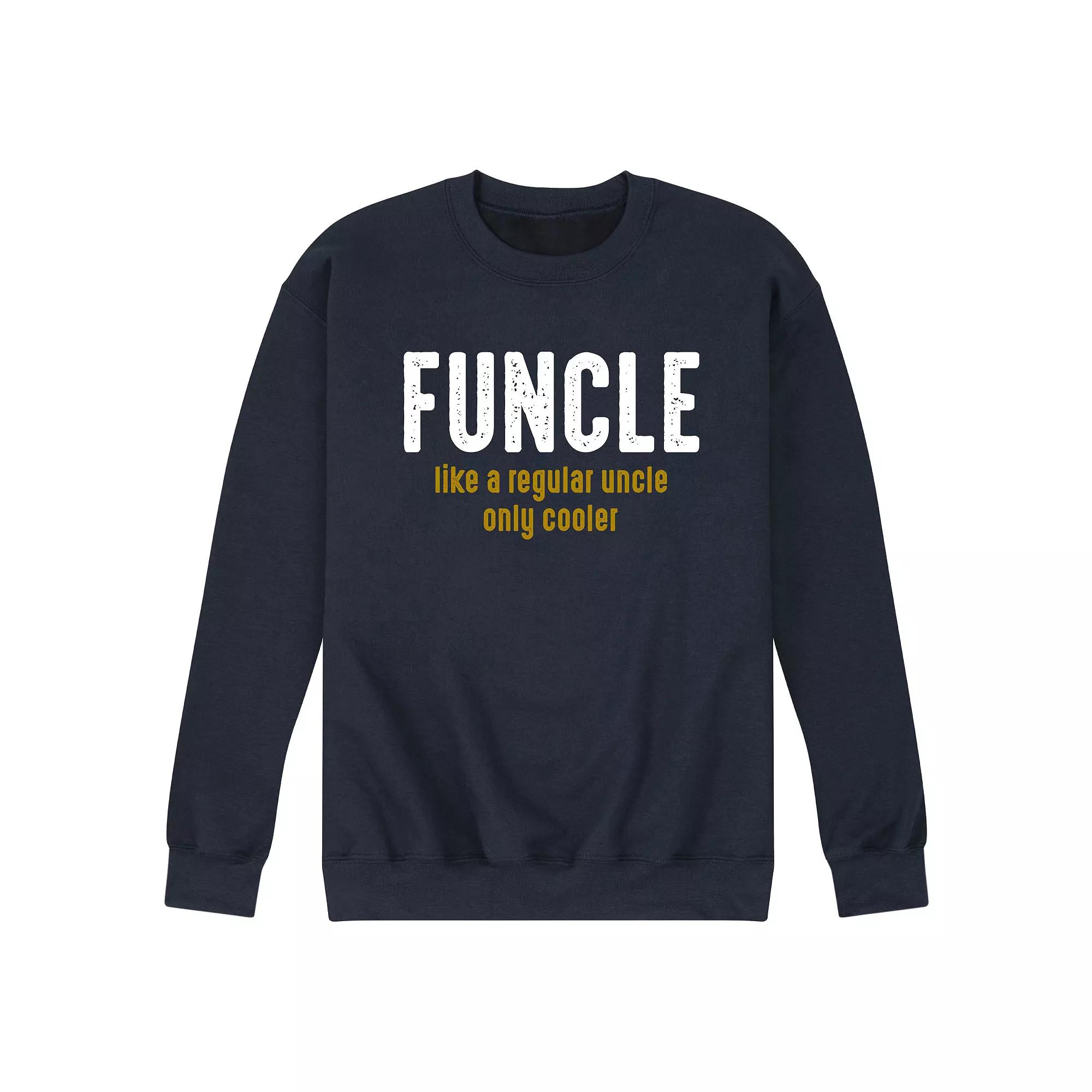 Men's Funcle Definition Graphic Fleece Sweatshirt,  Product Image