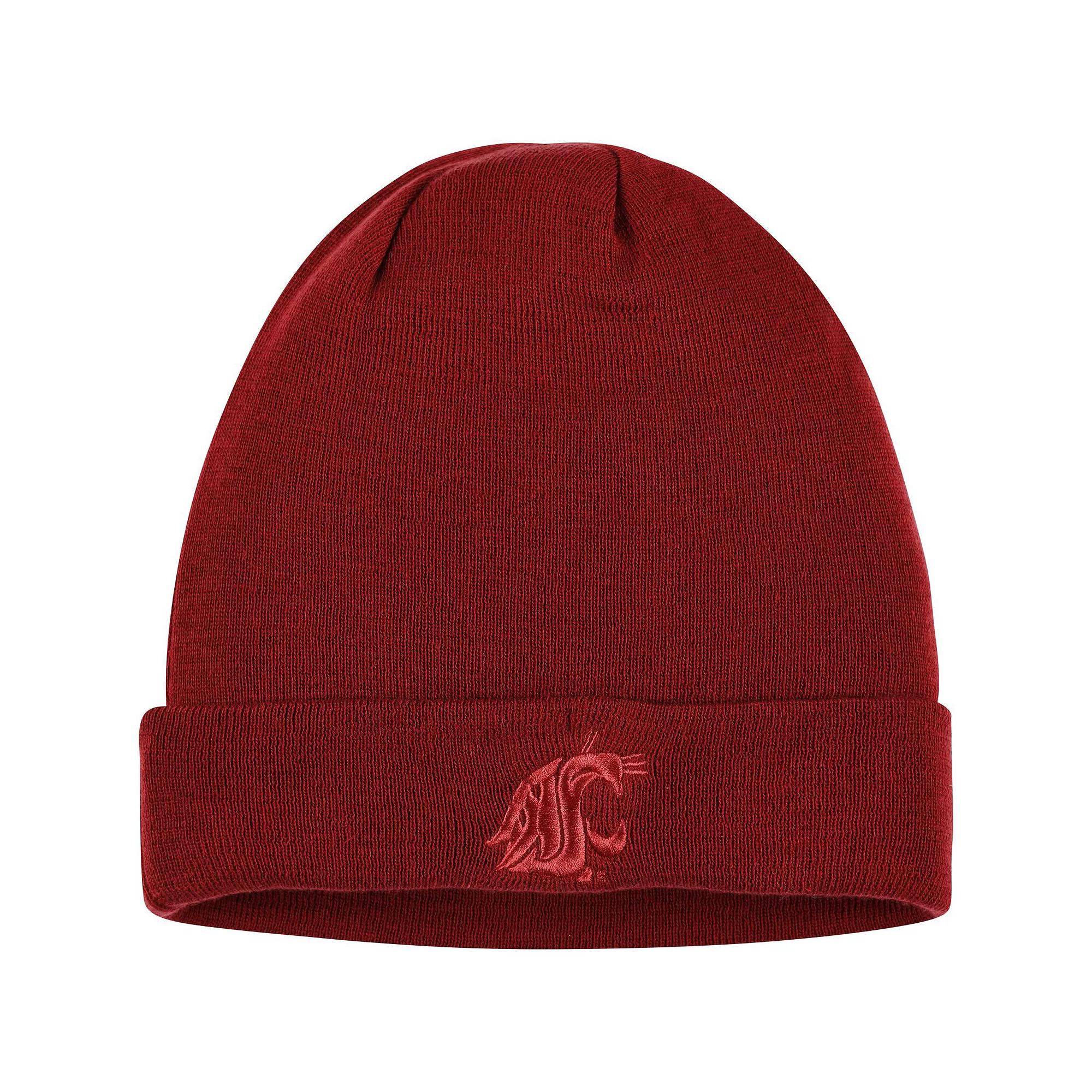 Men's Nike Crimson Washington State Cougars Tonal Cuffed Knit Hat, Wsc Red Product Image