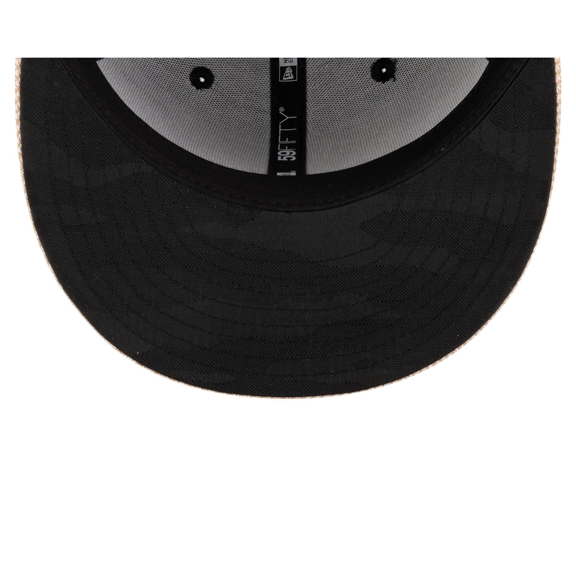 USC Trojans Black Terry 59FIFTY Fitted Hat Male Product Image