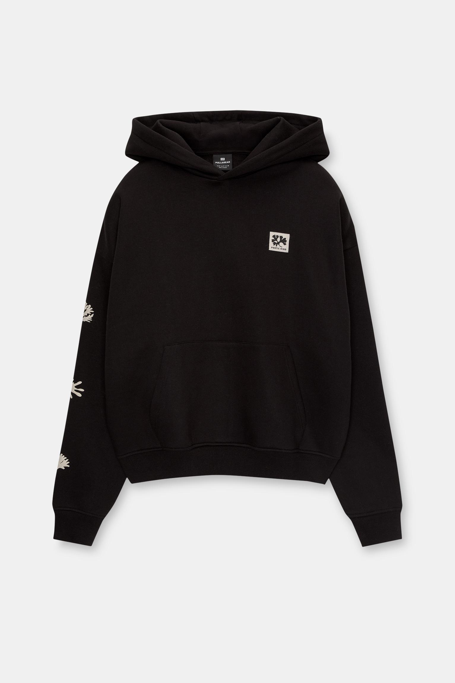 Boxy hooded sweatshirt Product Image