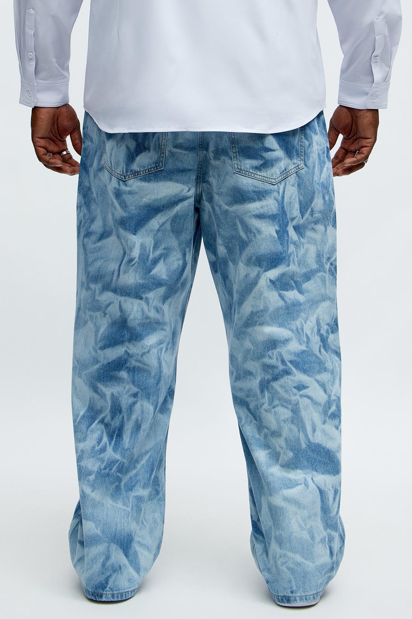 Baggy Get You There Jeans - Light Blue Wash Male Product Image