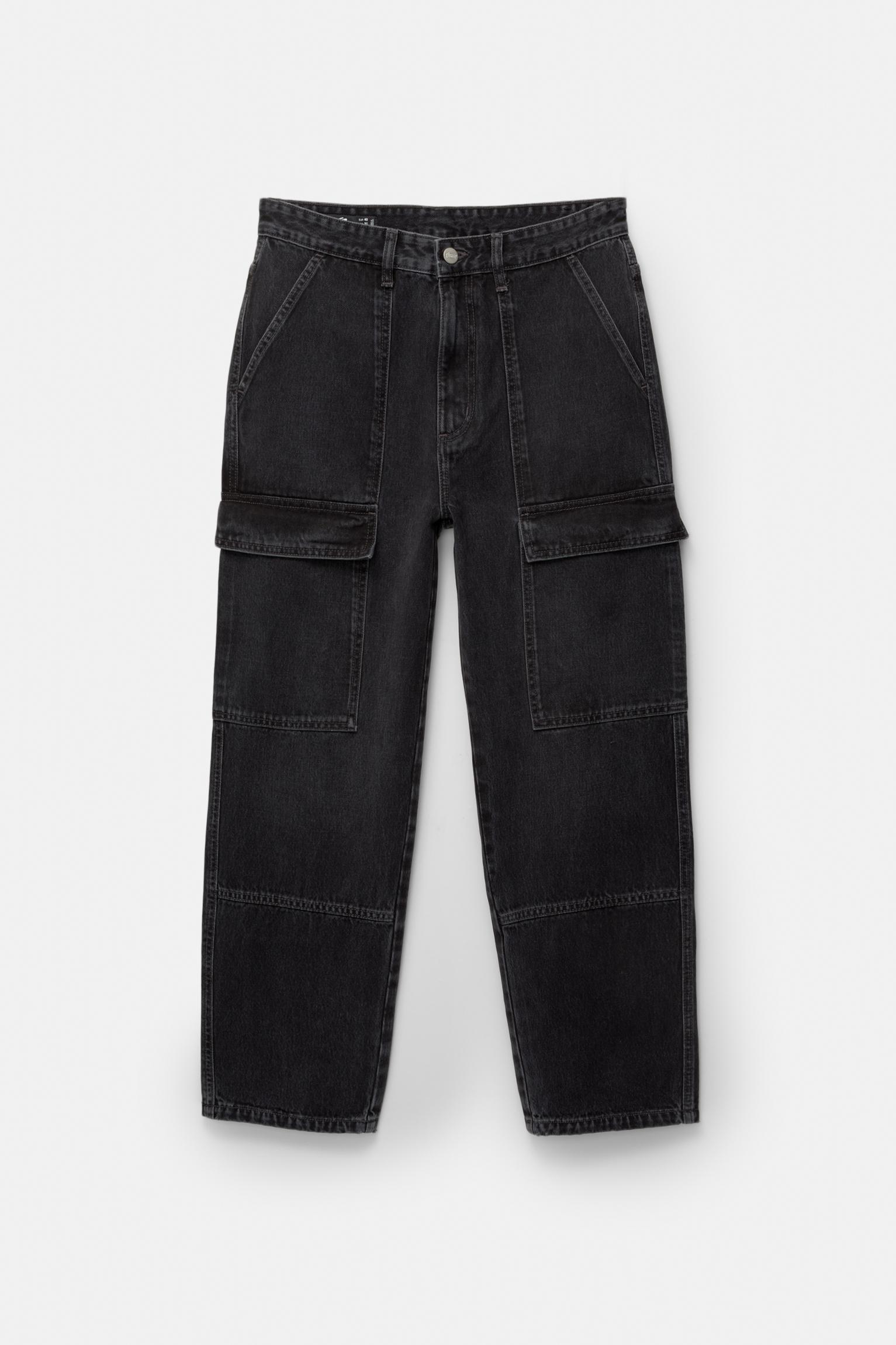 Baggy cargo jeans Product Image
