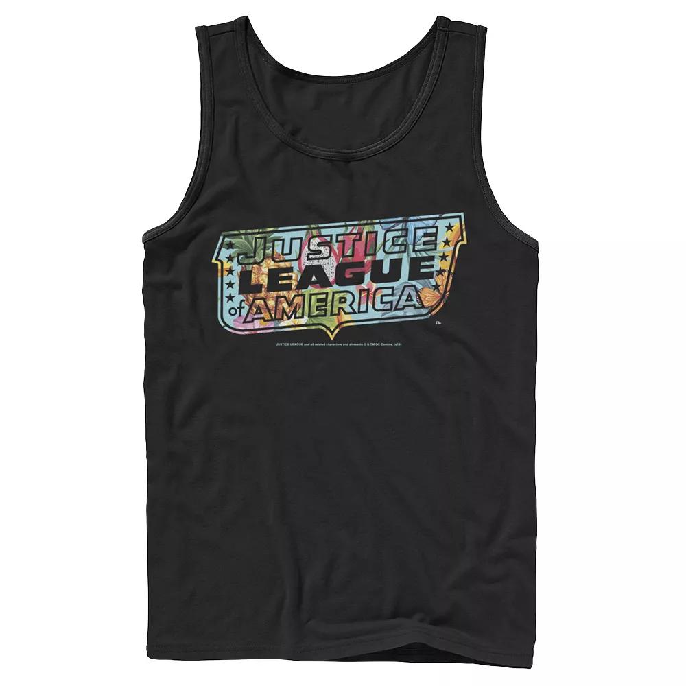Men's DC Comics Justice League Dragon Fruit Logo Tank Top,  Product Image