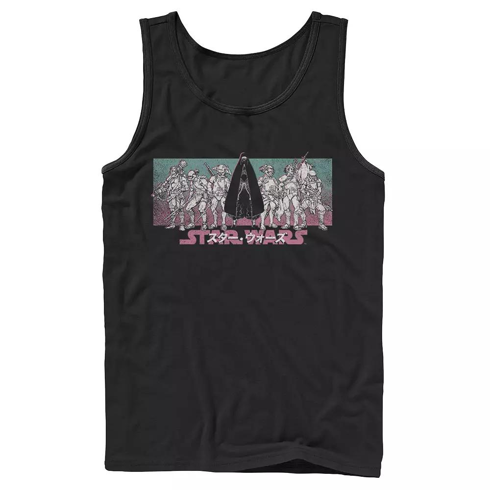 Men's Star Wars Visions Group Poster Tank Top, Boy's,  Product Image