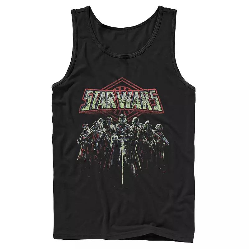 Men's Marvel Black Widow Neon Logo Tank Top, Size: XL Product Image