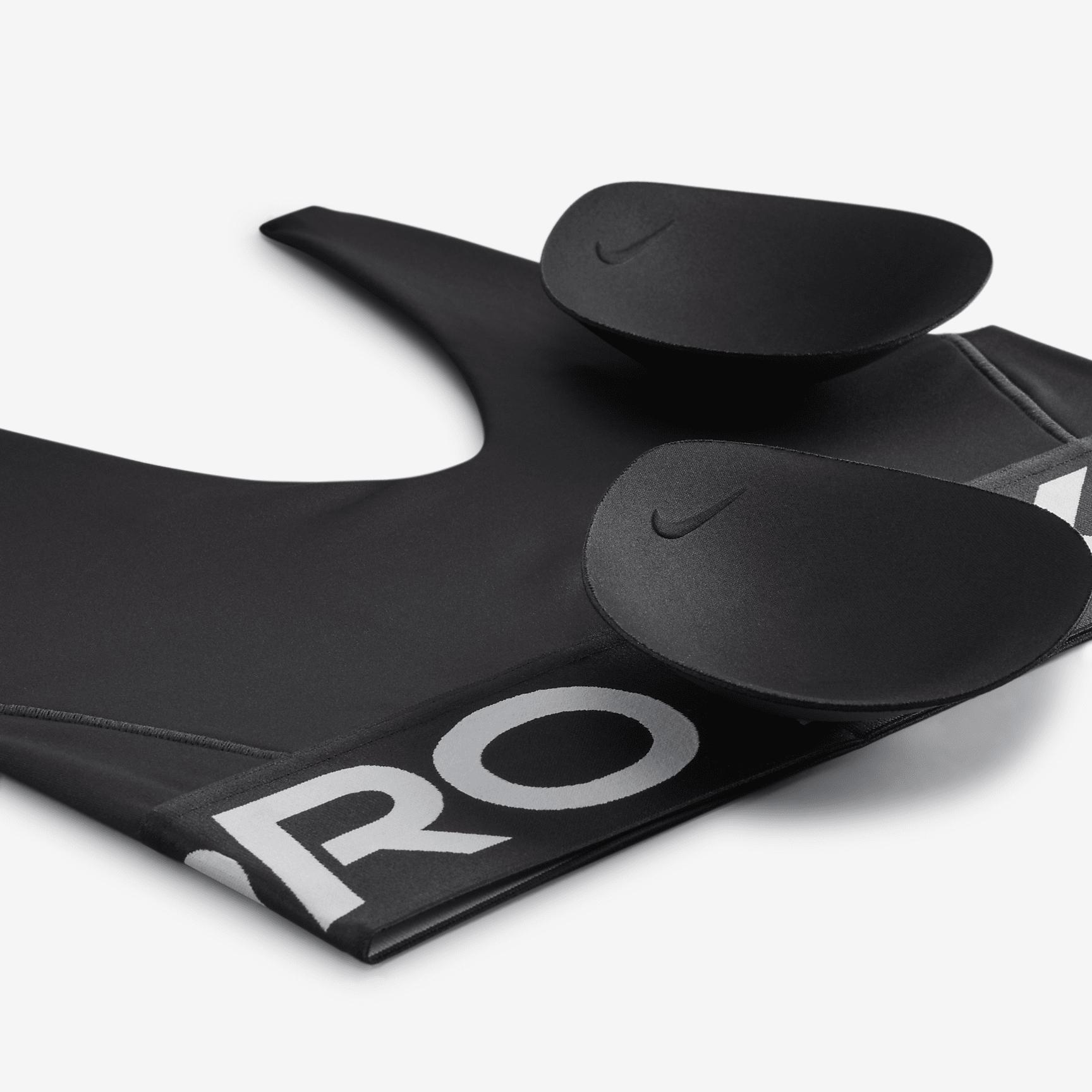 Womens Nike Pro Indy Plunge Medium-Support Padded Sports Bra | HF7324-010 Product Image