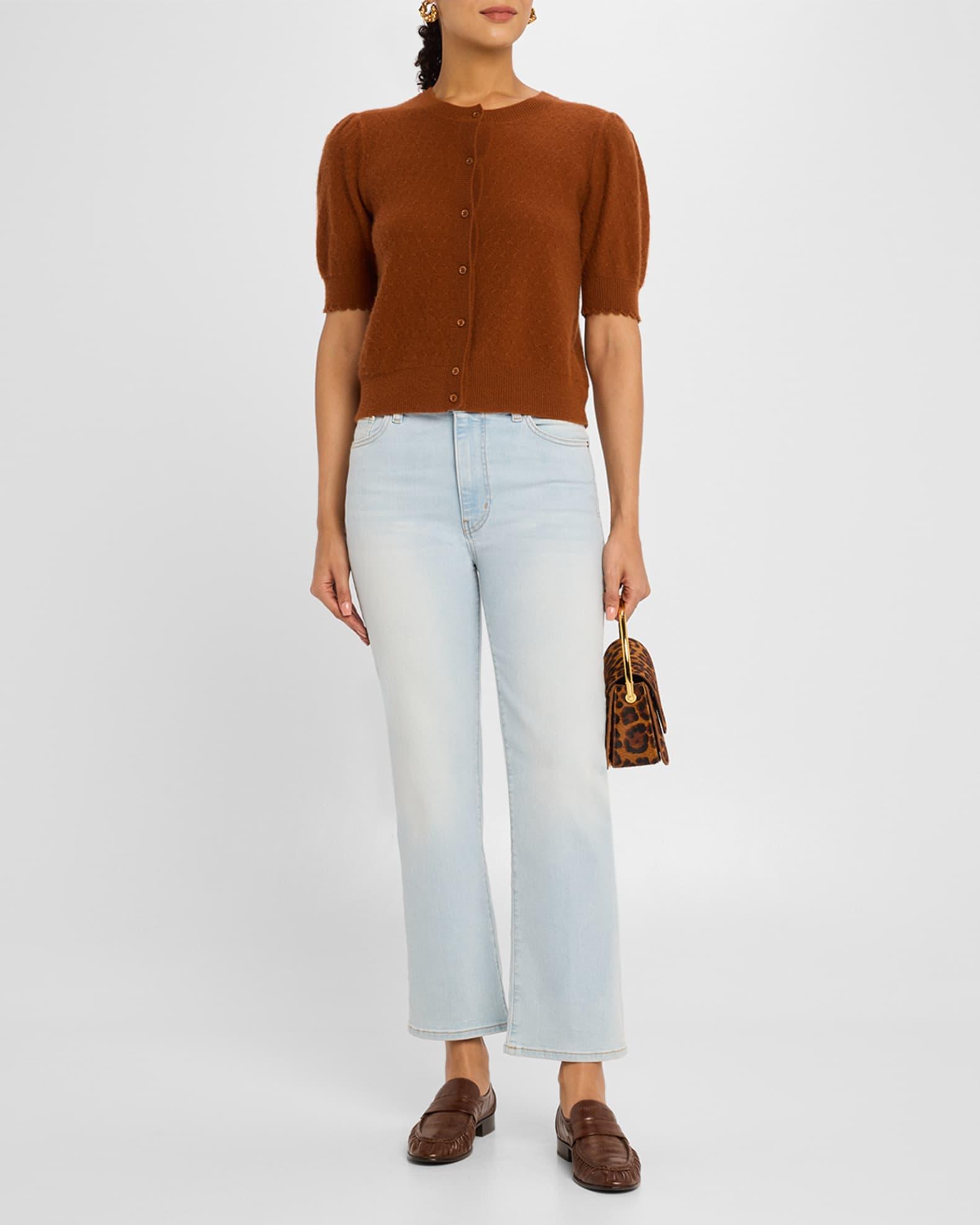 The Cashmere Pointelle Cardigan Product Image