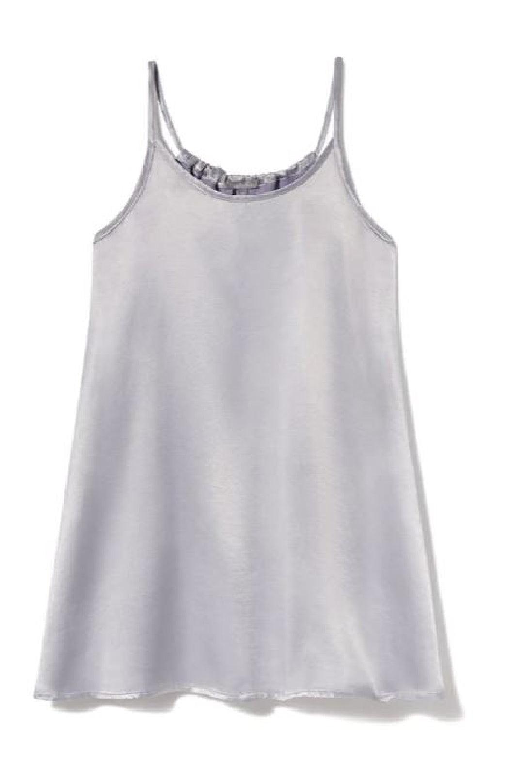 Satin Cami With Gathered Front and Back Strap Product Image