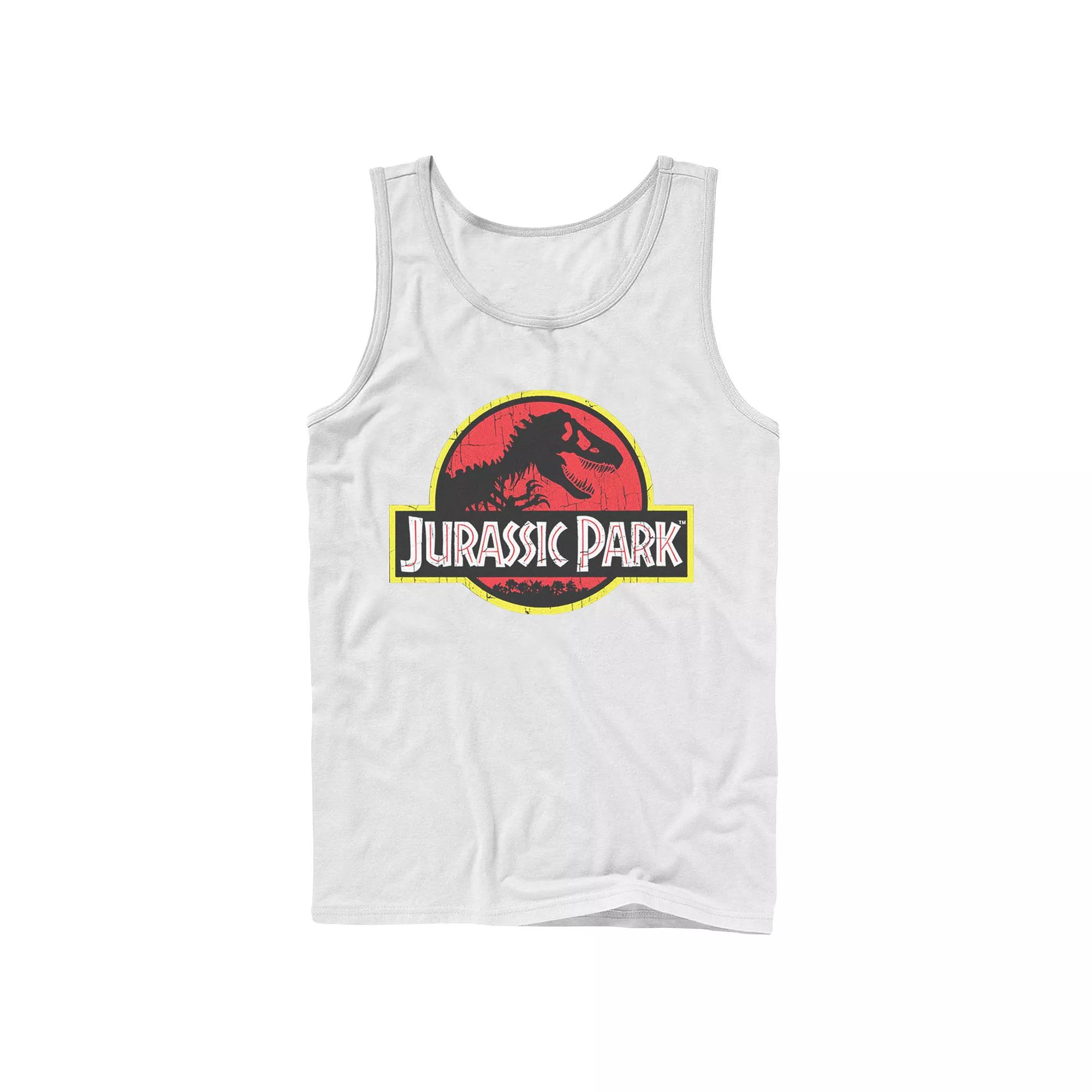 Men's Jurassic Park Classic Original Logo Tank Top,  Product Image