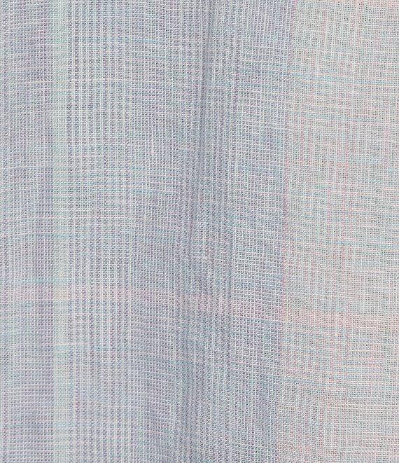 Cremieux Blue Label French Linen Plaid Long Sleeve Woven Shirt Product Image