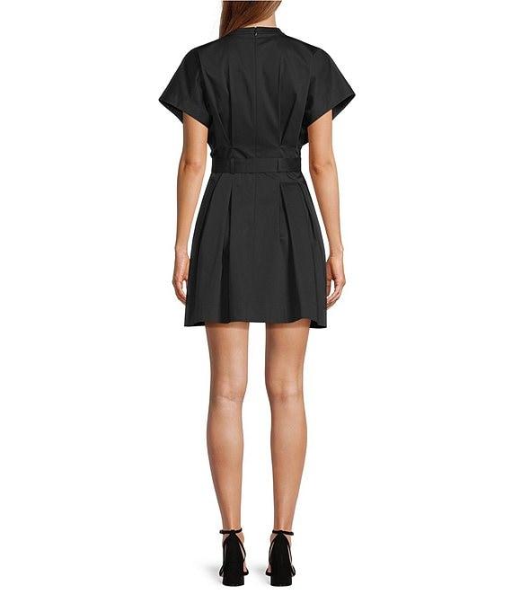 Antonio Melani Sylvia Belted Mock Neck Dress Product Image