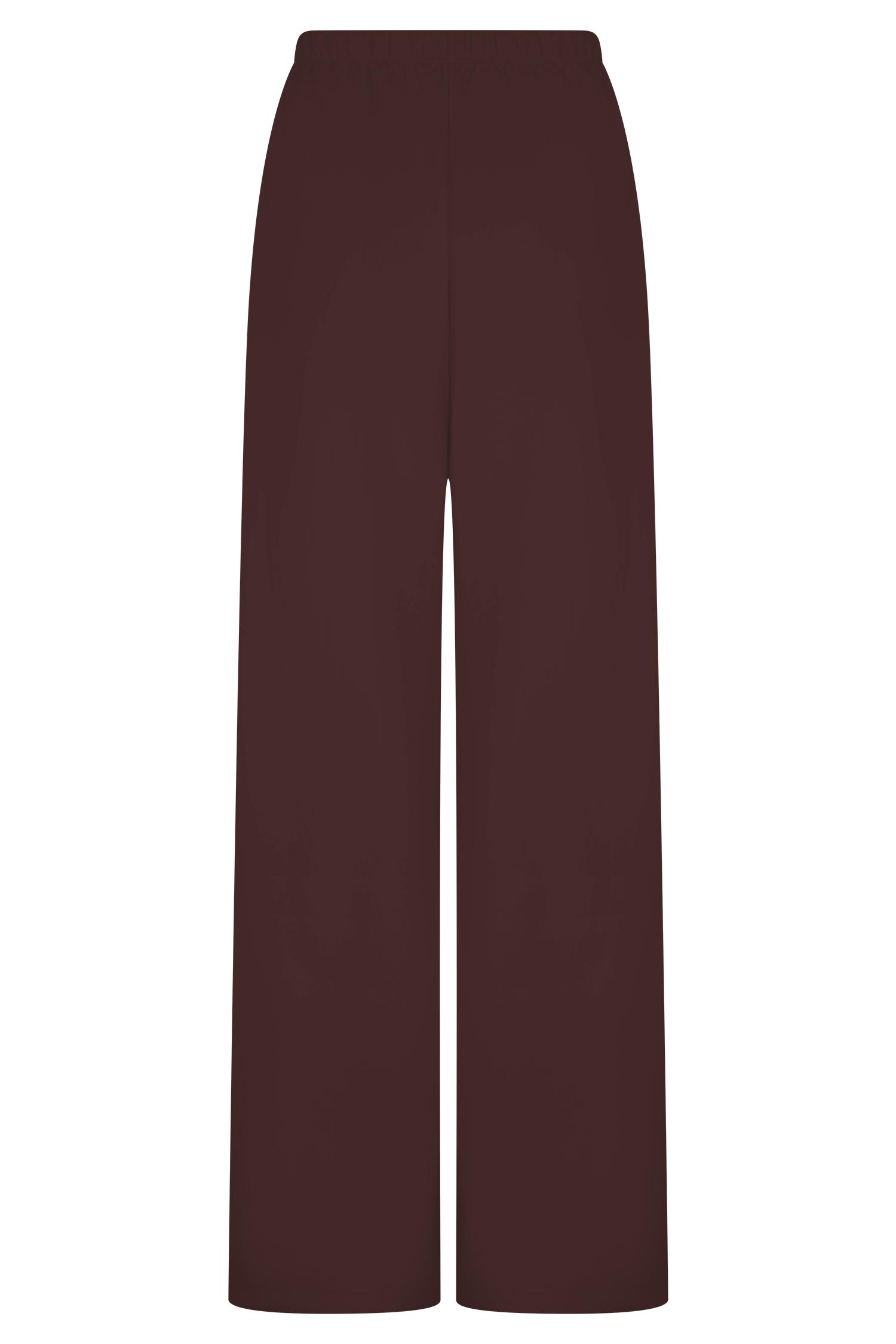August Straight Leg Jogger - Chocolate Product Image
