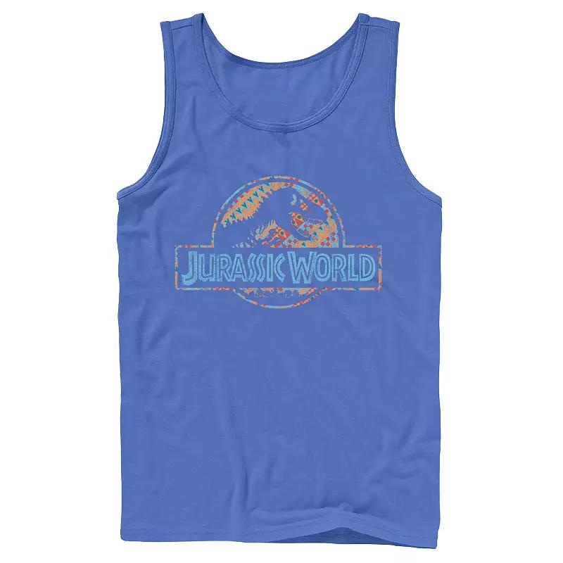Men's Jurassic Park Raptor Hold Logo Pocket Tank Top,  Product Image