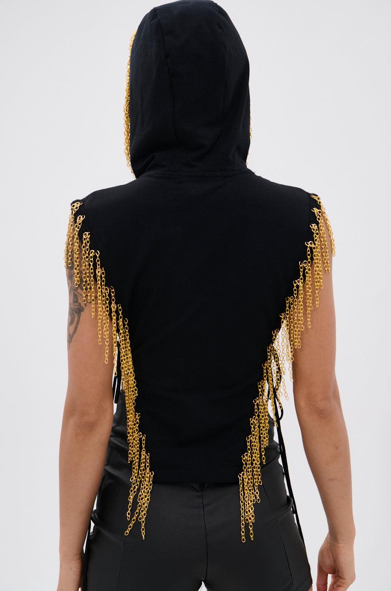 HOW DEEP IS YOUR LOVE HOODED TOP Product Image