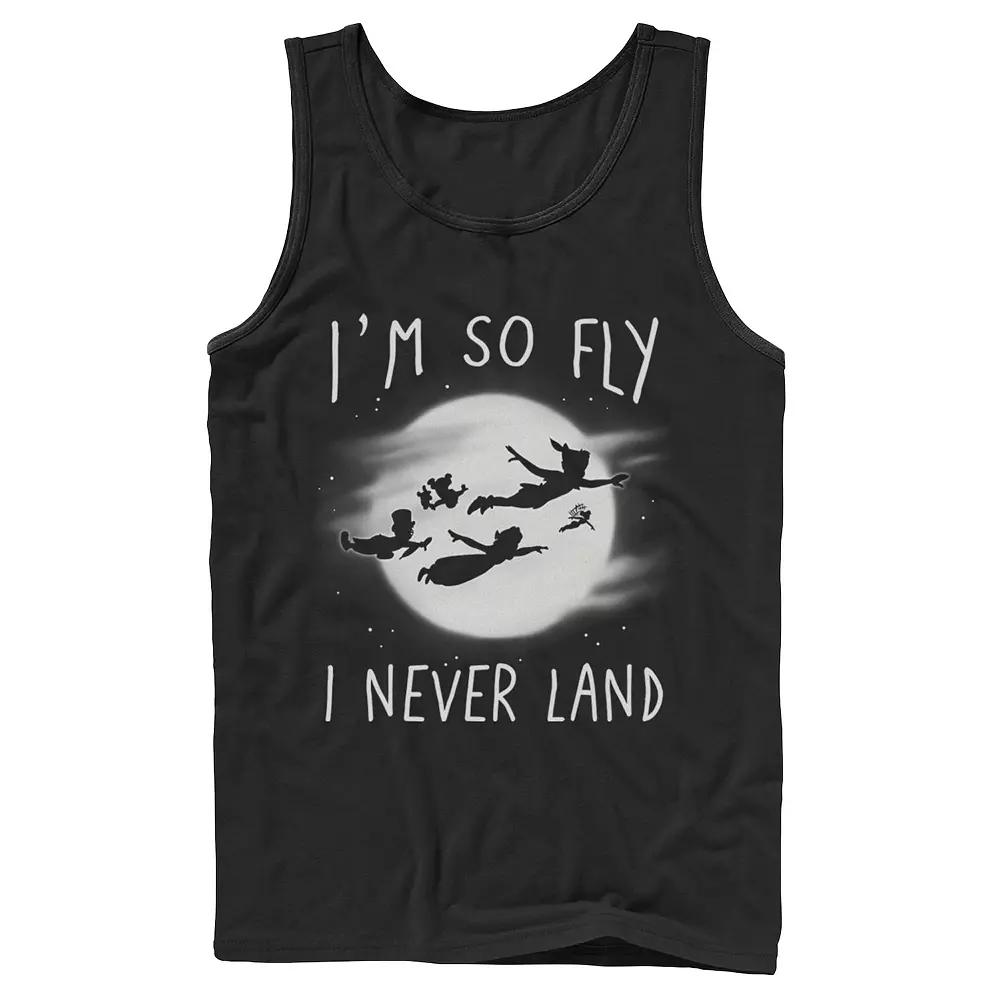 Disney's Peter Pan Men's So Fly Moon Silhouette Tank Top,  Product Image