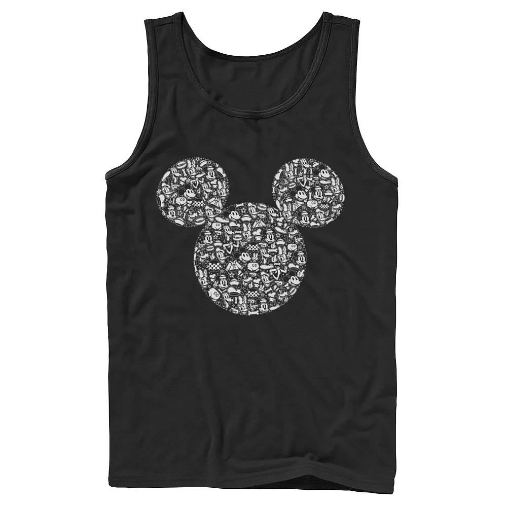 Disney's Mickey and Friends Men's Mickey Icons Fill Tank Top,  Product Image