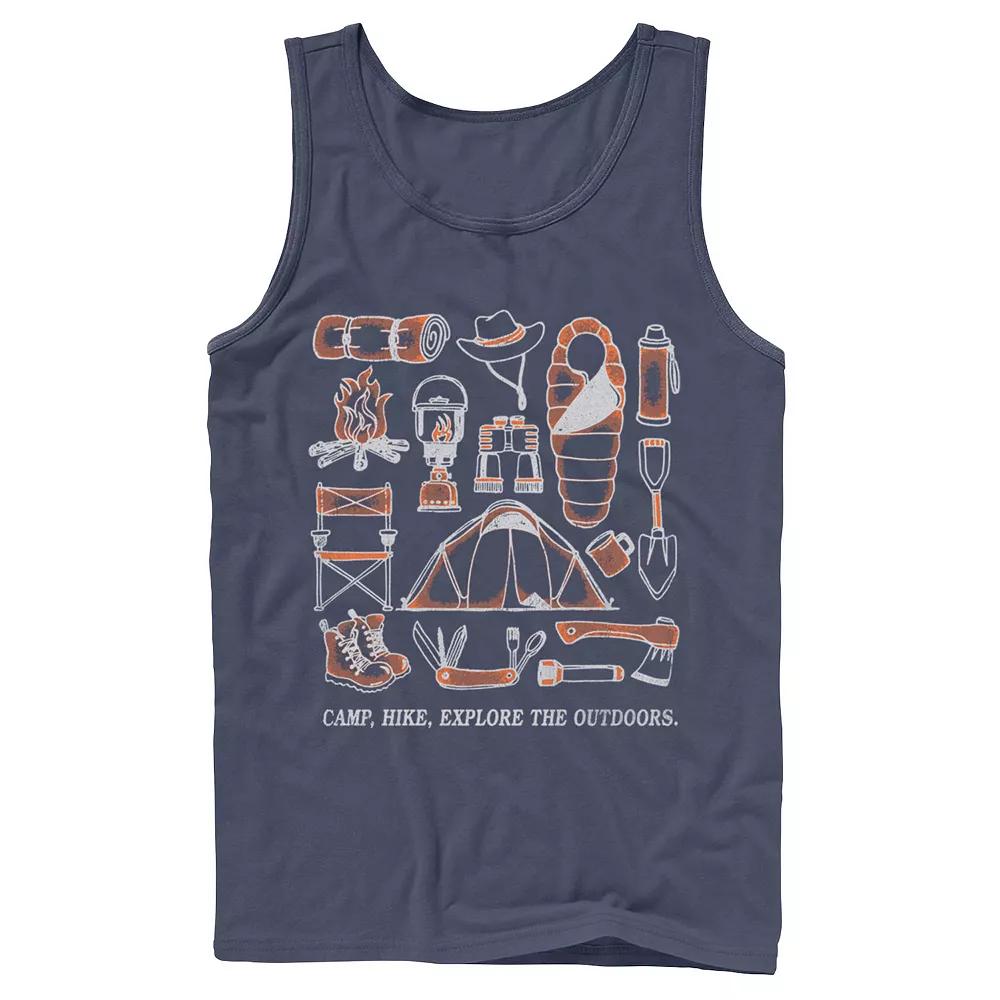 Men's Fifth Sun Camping Exploring Gear Tank Top,  Product Image