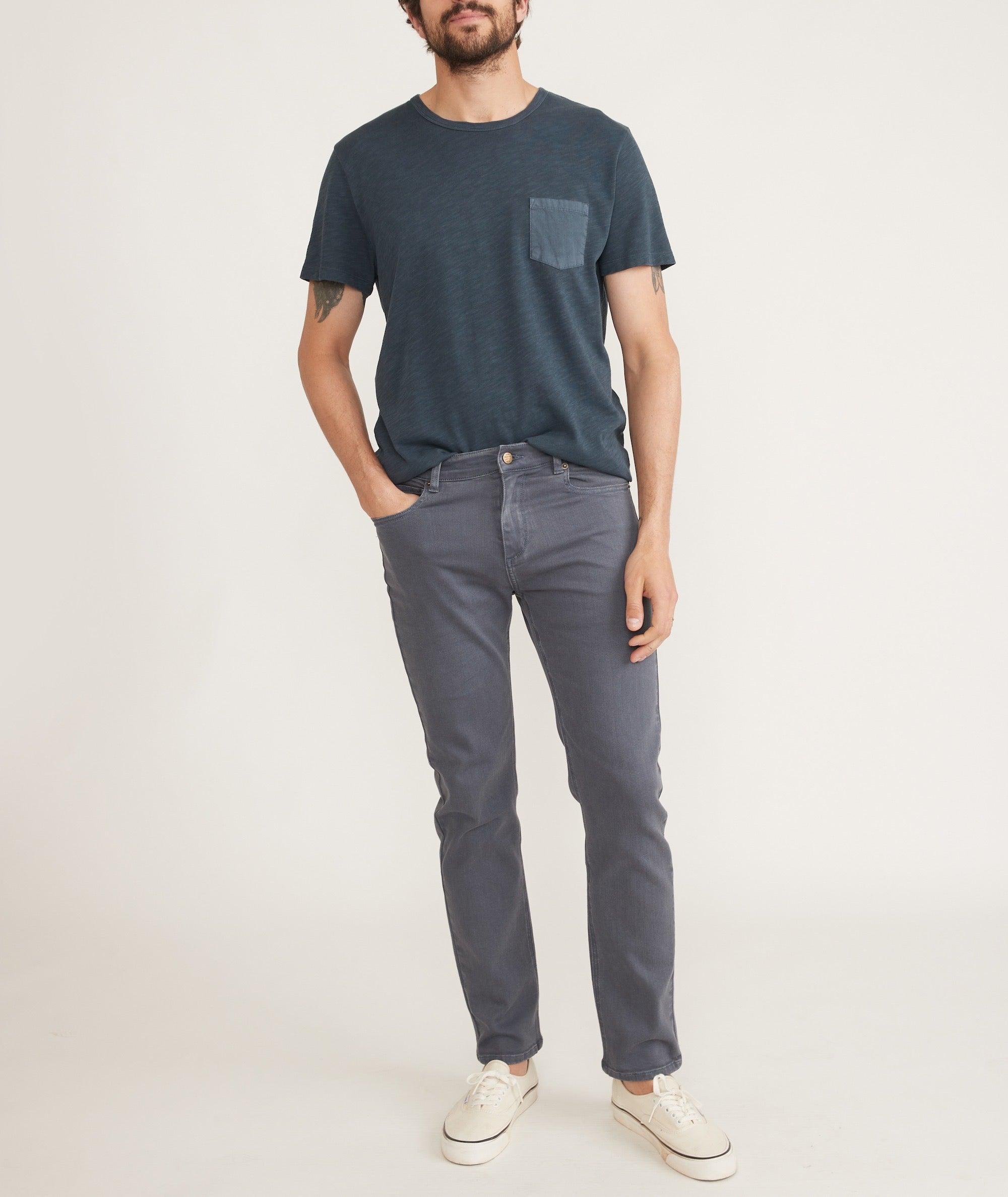 5 Pocket Slim Straight Twill Pant Product Image