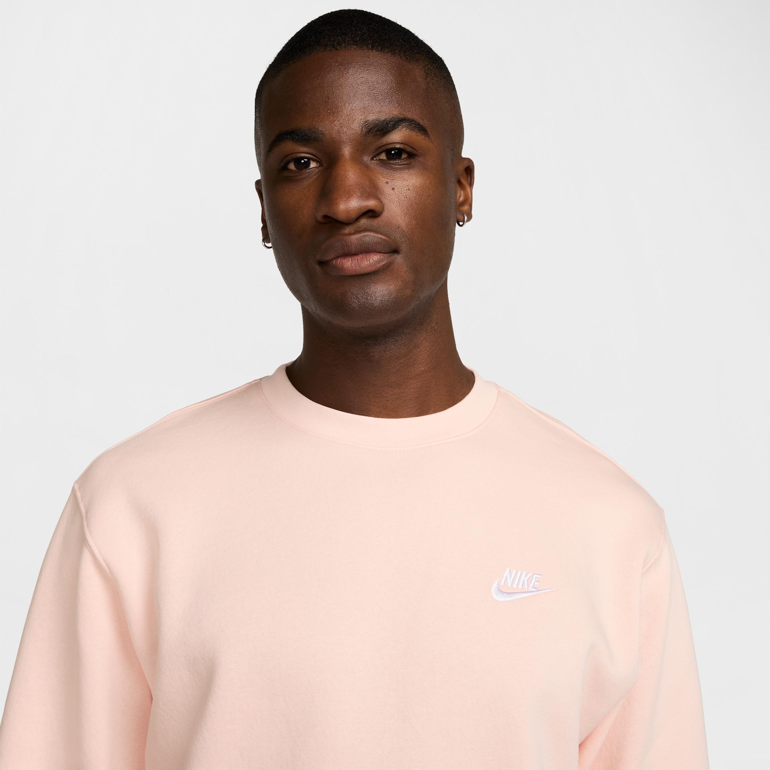 Mens Nike Sportswear Club Fleece Crew | BV2662-664 Product Image