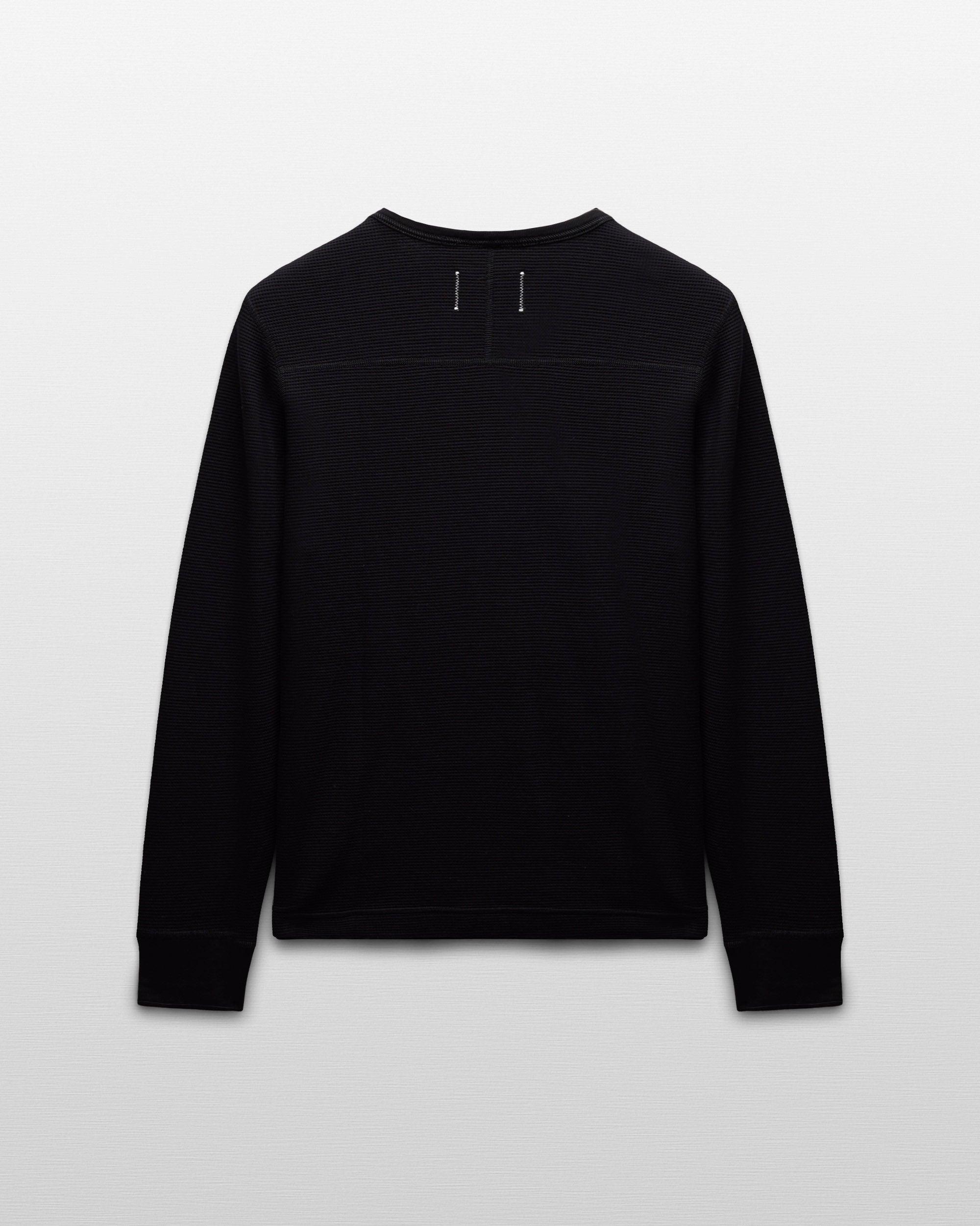 Lightweight Waffle Standard Long Sleeve Male Product Image