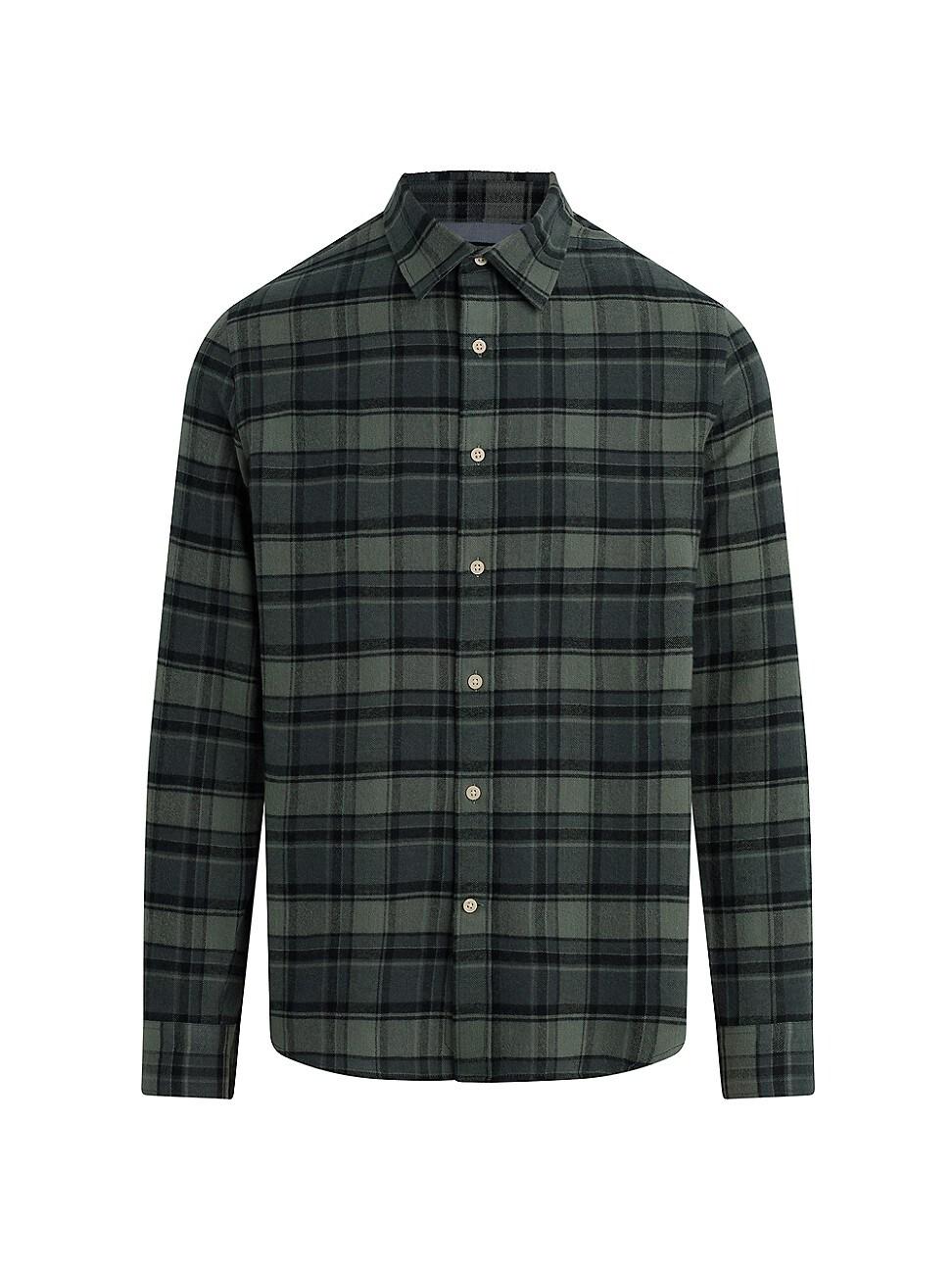 Men's Oliver Flannel Button-Down Shirt Product Image