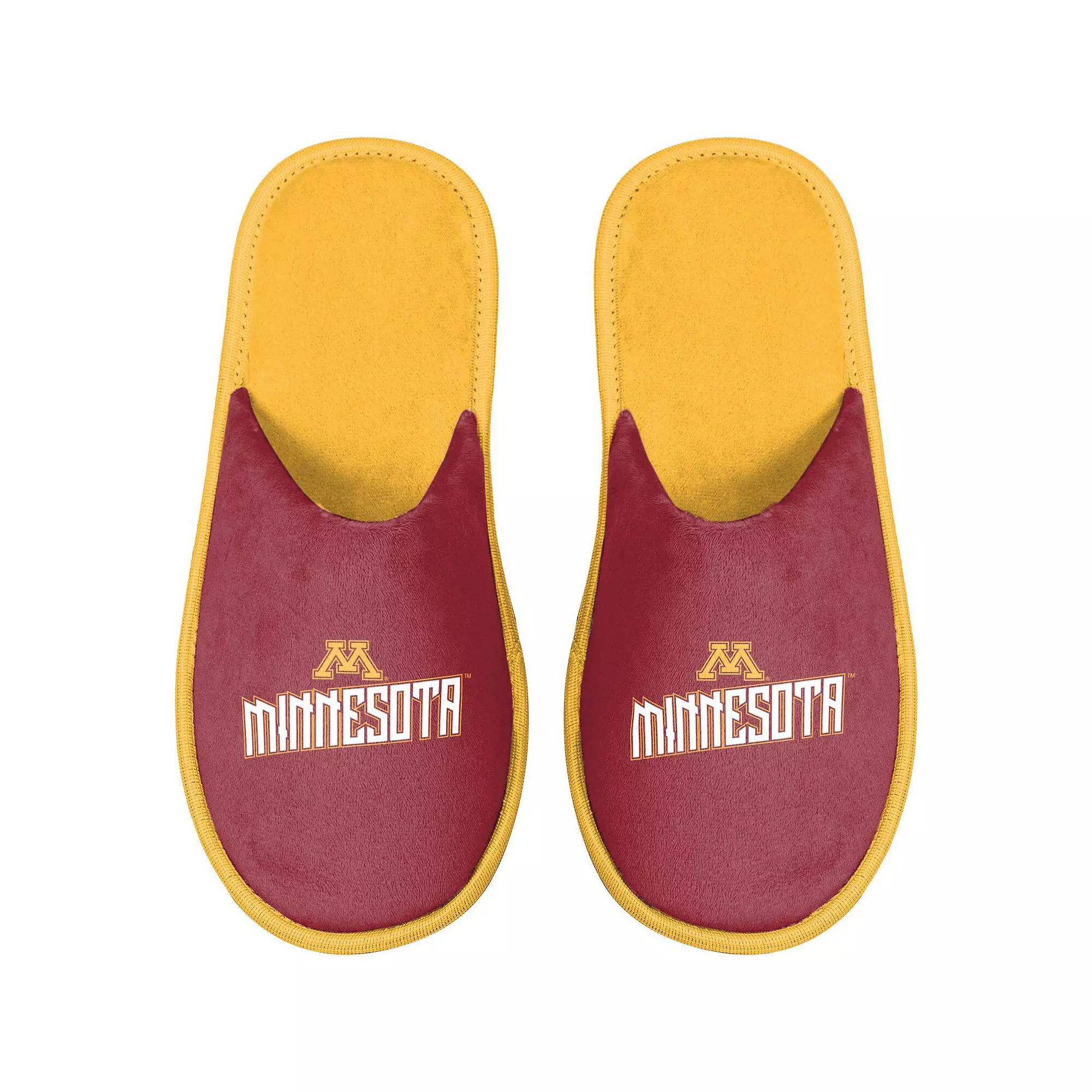 Men's FOCO Minnesota Golden Gophers Scuff Slide Slippers, Size: Large, Red Product Image