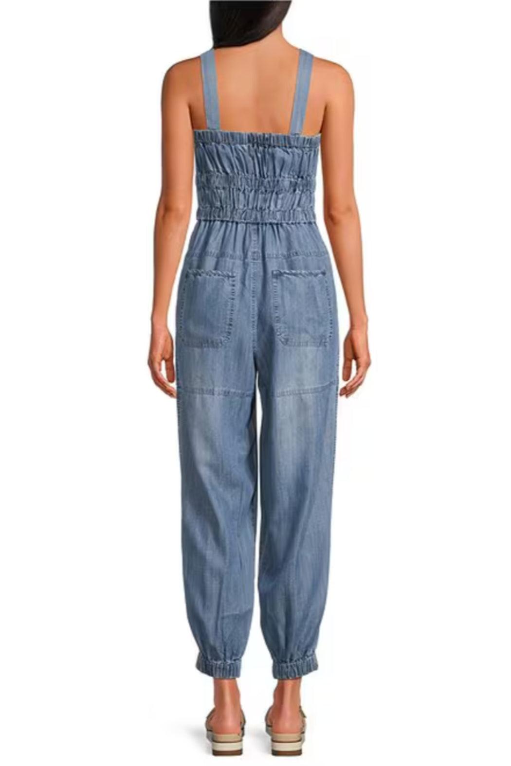 Smocked Waist Jumpsuit Product Image