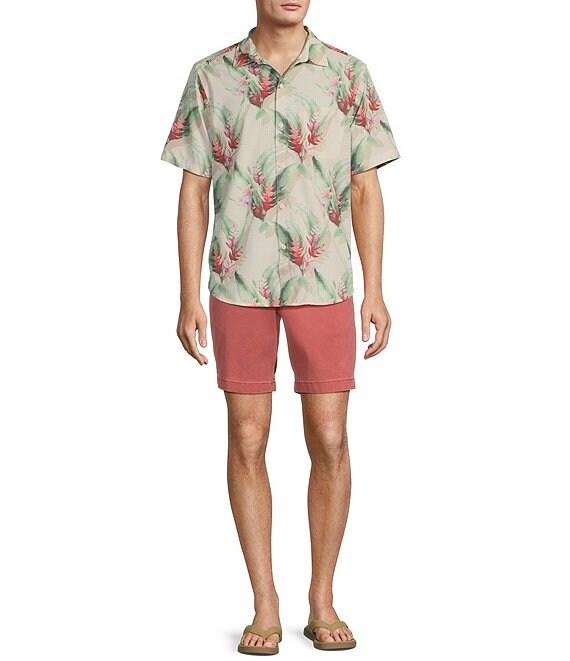 Tommy Bahama IslandZone Bahama Coast Paradise Blooms Short Sleeve Woven Shirt Product Image