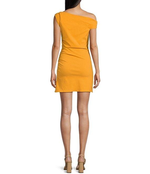 GB Asymmetrical Mini Dress Product Image
