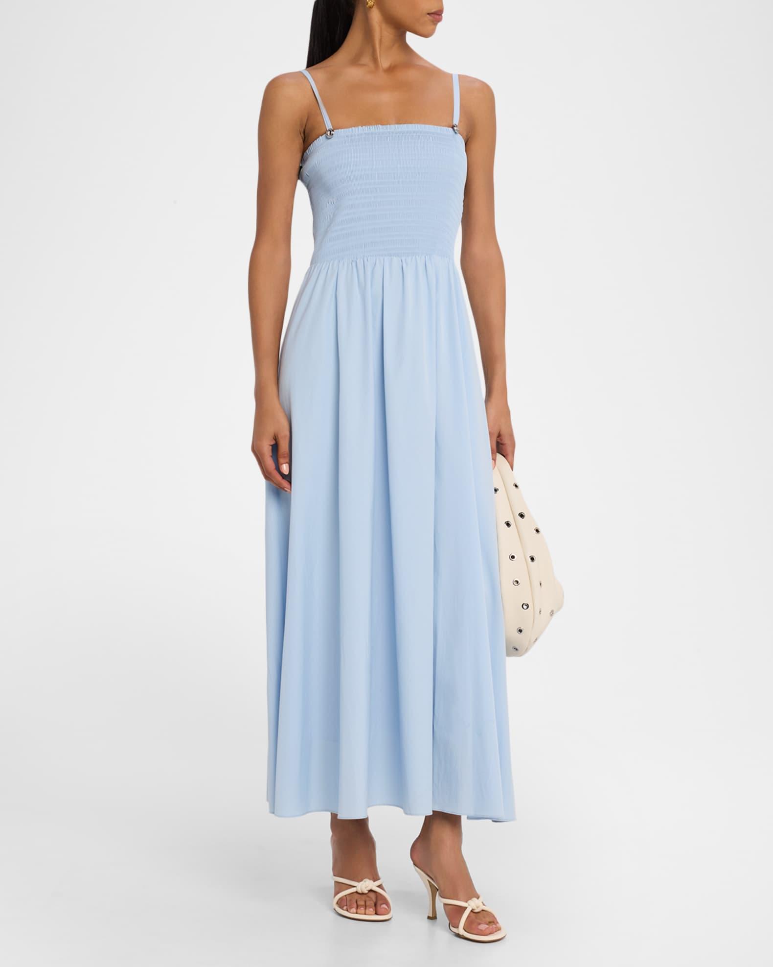 Hallie Poplin Midi Dress Product Image