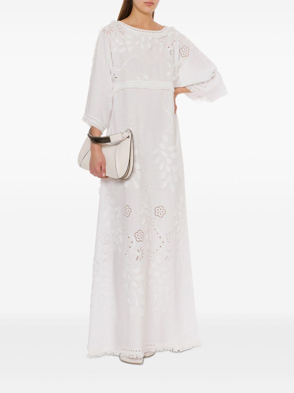 broderie anglaise maxi dress Product Image