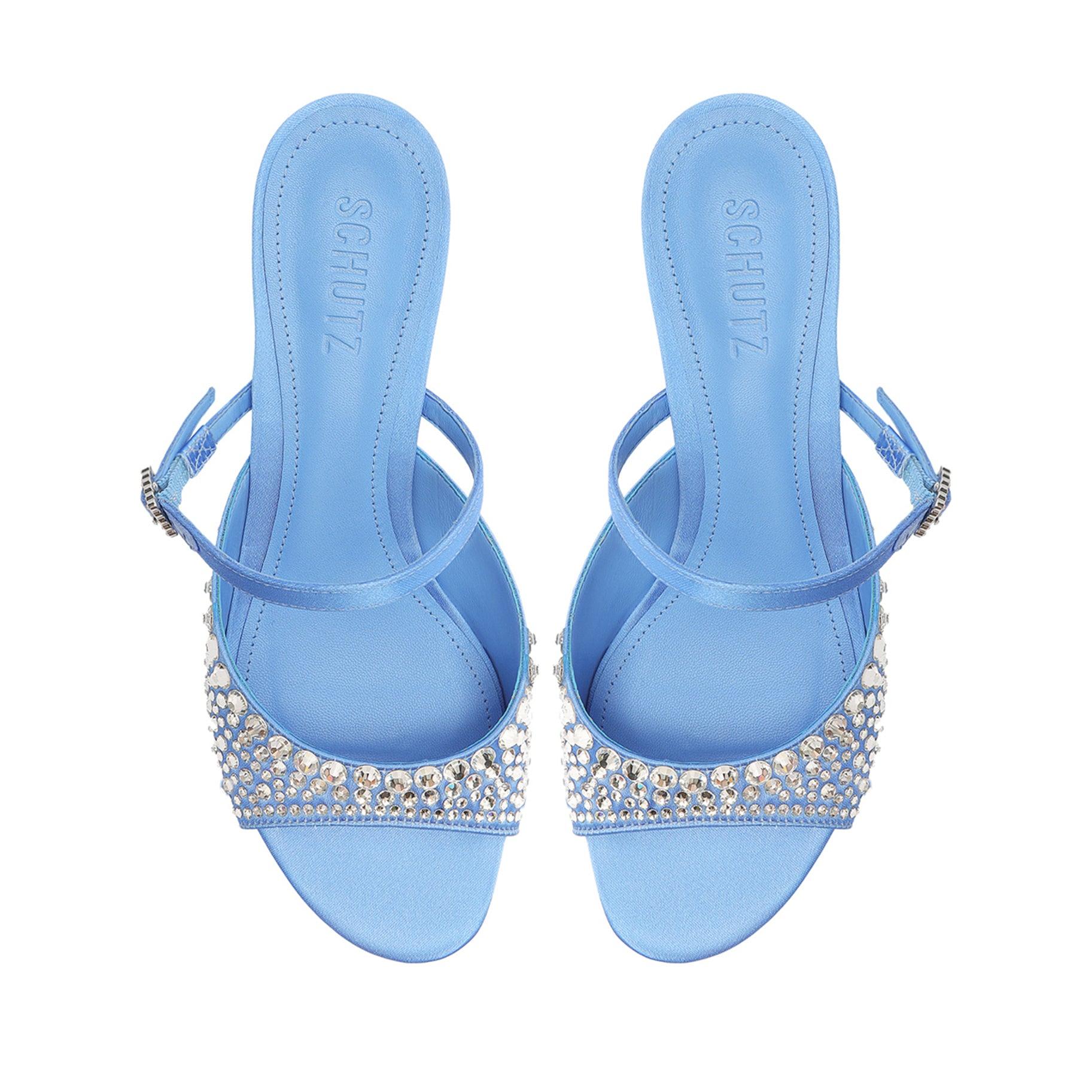 Louise Low Satin Sandal Female Product Image