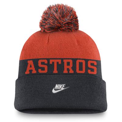 Houston Astros Rewind Peak Men's Nike MLB Cuffed Pom Beanie Product Image