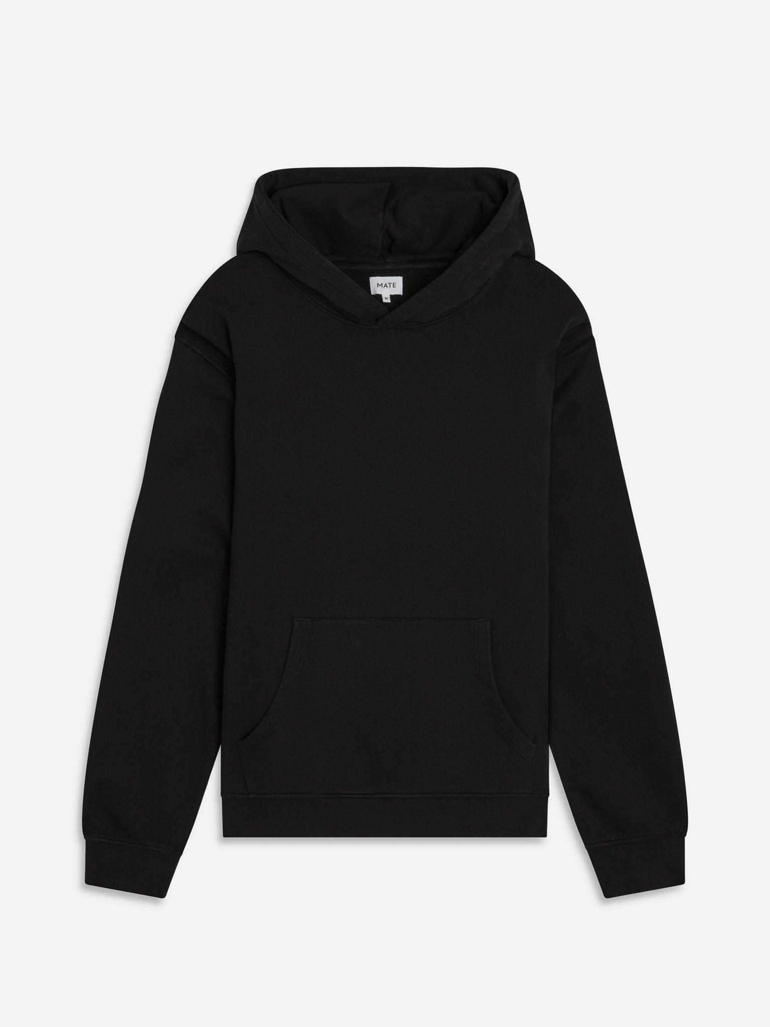 Men's Organic Fleece Hoodie Male Product Image
