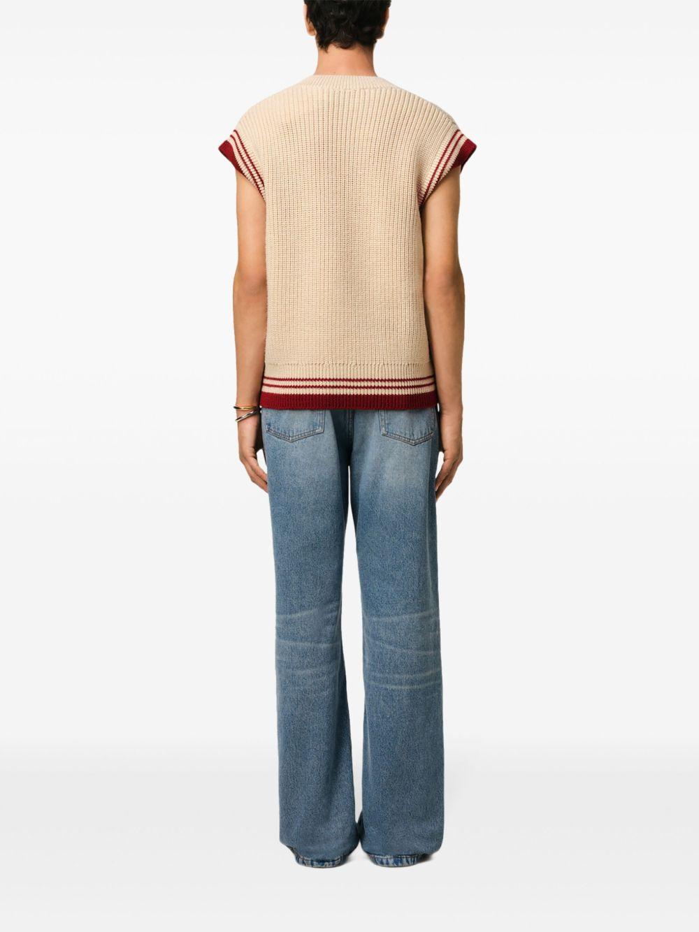 Ami de Coeur knitted vest Product Image